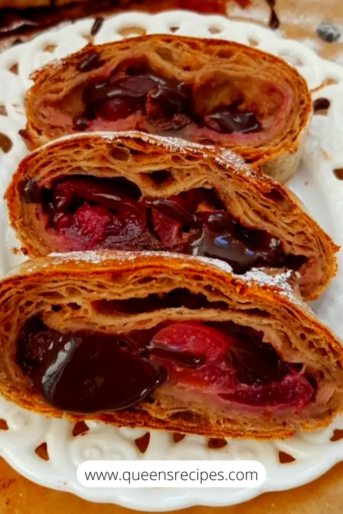 Strudels with Cherry