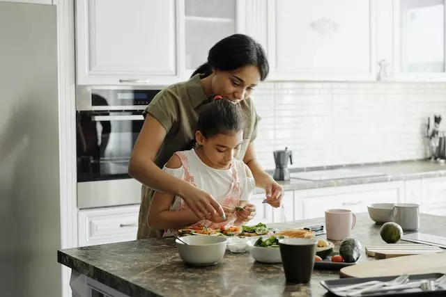 cooking with kids