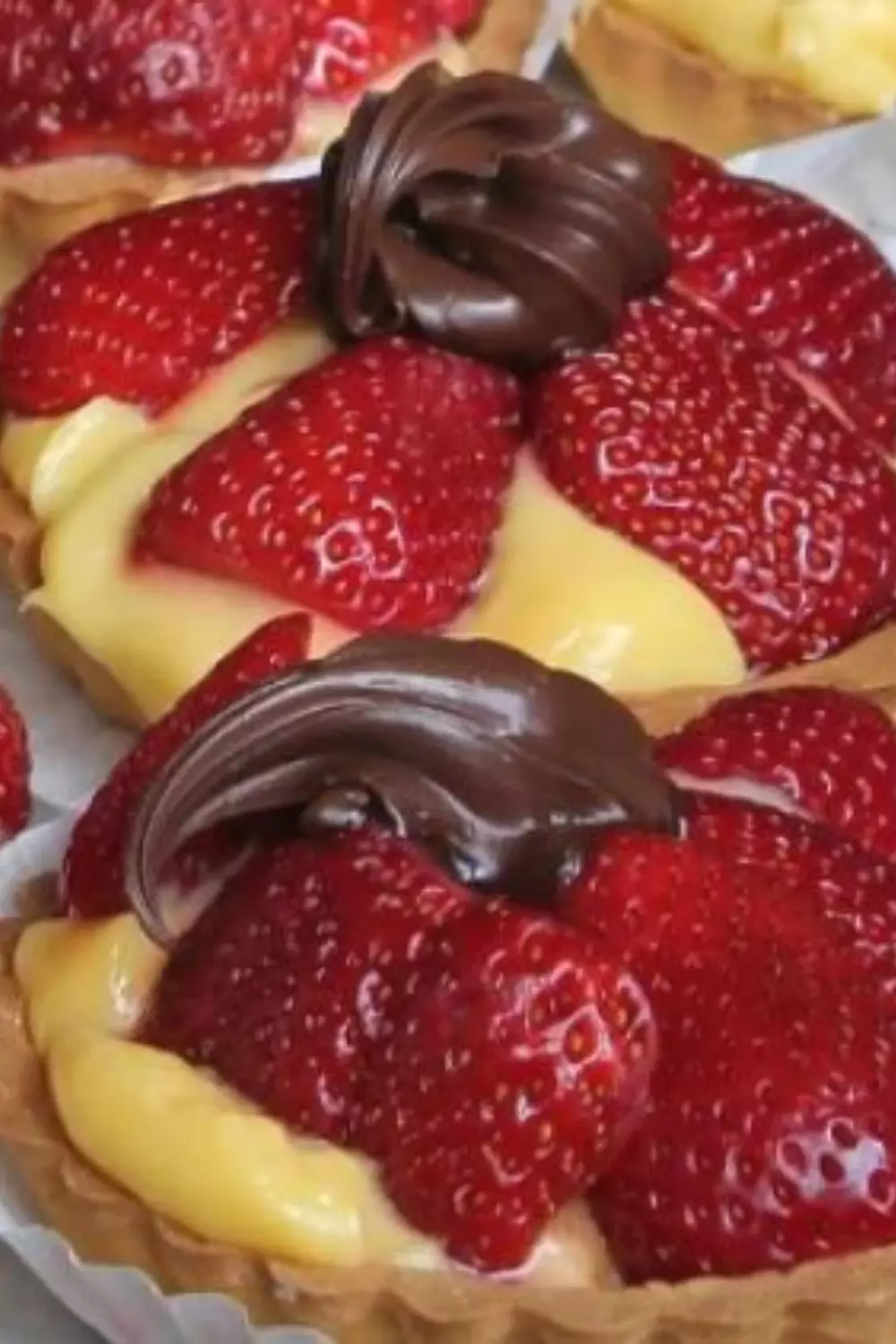 Sweet Pastries with Strawberry