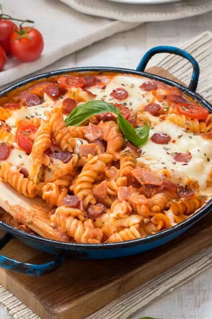 Baked Pasta a la Pizza