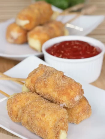 Make the Chicken and Cheese Sticks