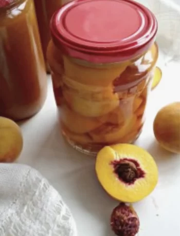 How to make Peach Compote