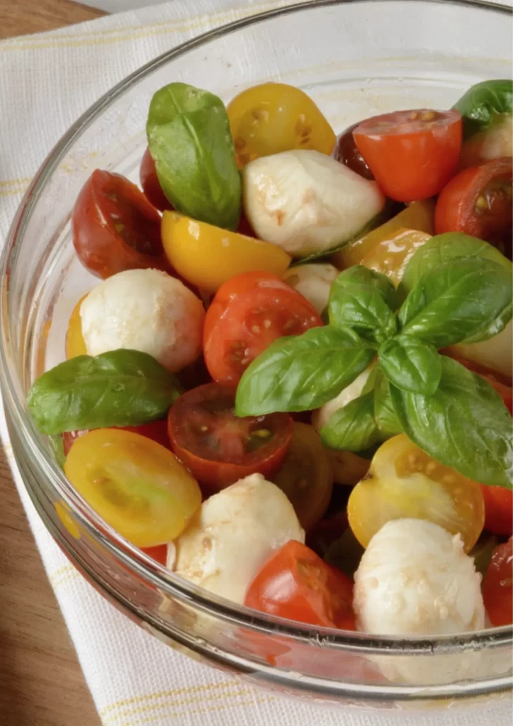  Caprese Salad different bowl