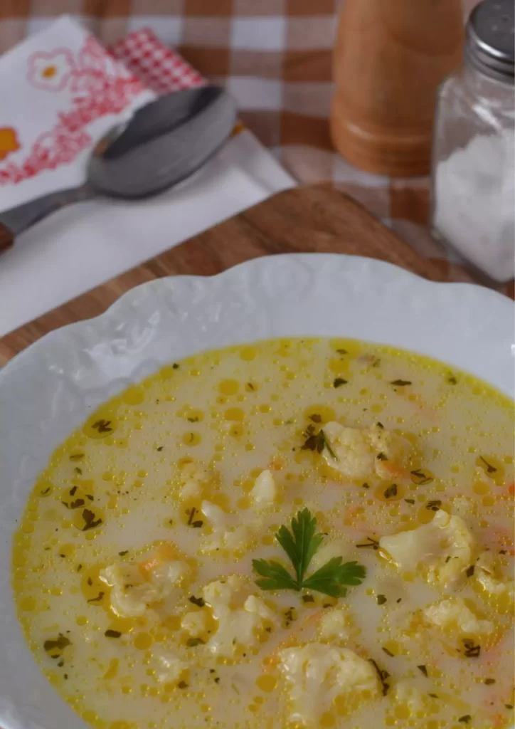 Cauliflower and Carrot Soup