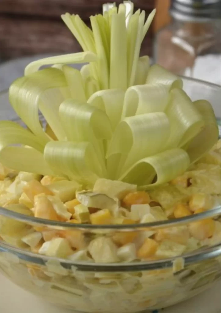 Salad with Leeks