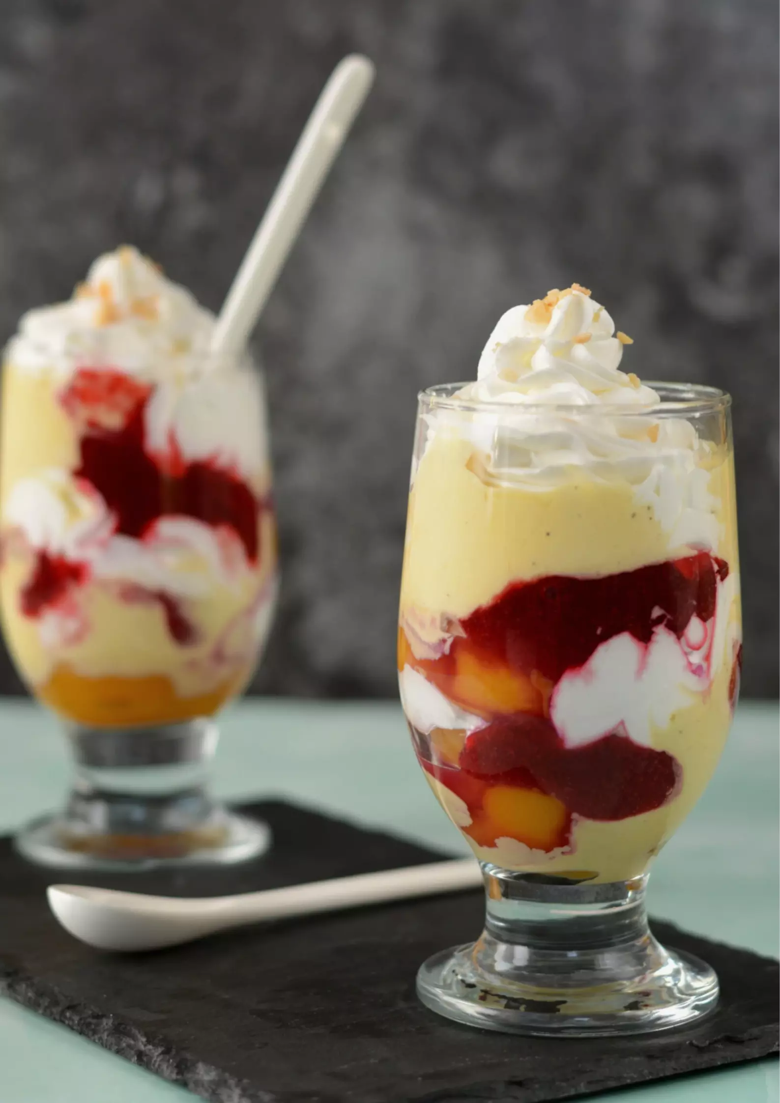 Peach Melba Ice Cream