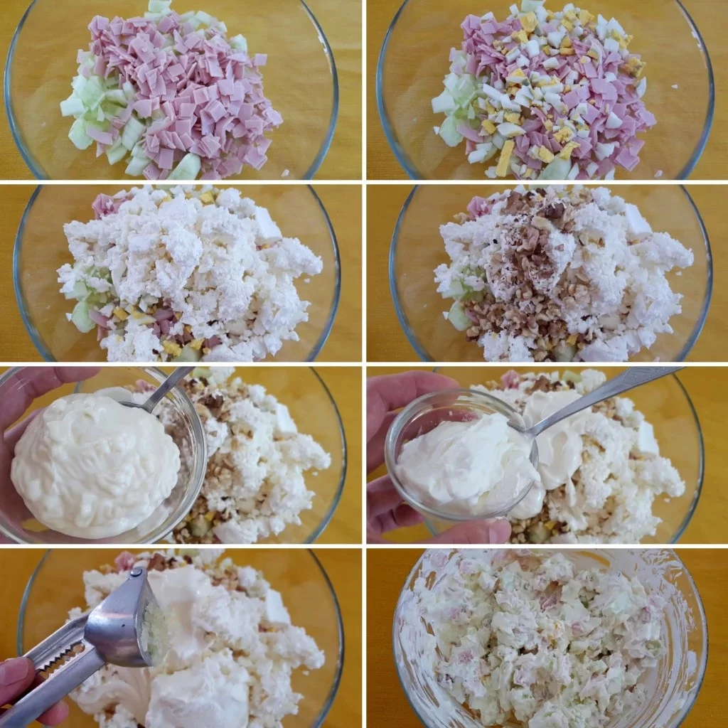 Danish Salad prepare images