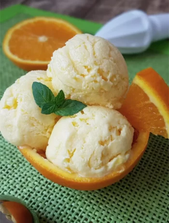 How to Make Orange Ice Cream