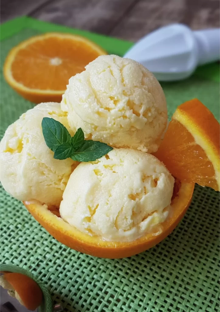 How to Make Orange Ice Cream