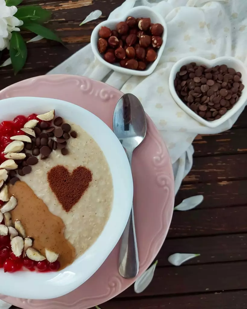 Healthy Oatmeal prepared with love