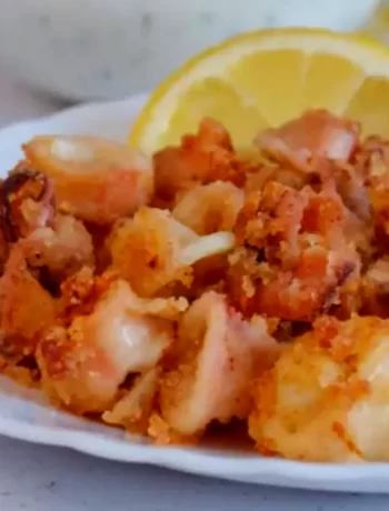 How to Make Fried Squid with Fries