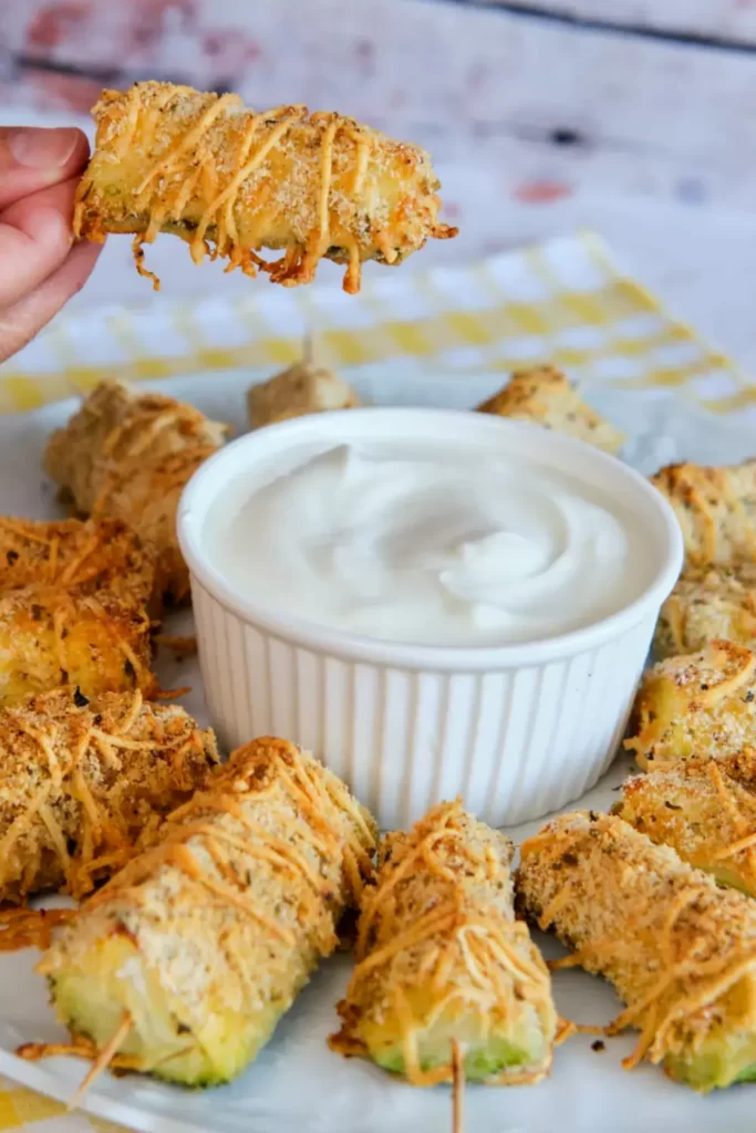 Zucchini Sticks from the Oven