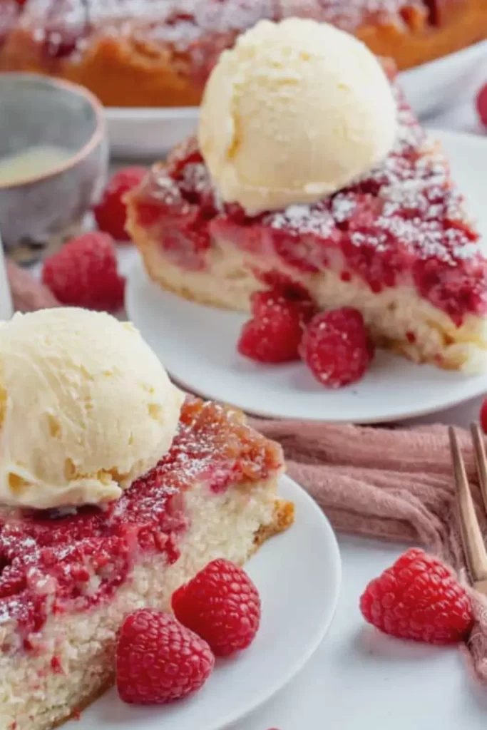 How to Make Cake with Raspberries