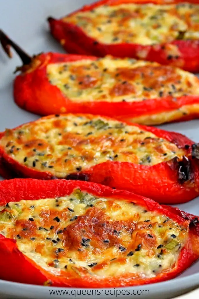 Baked Sandal Peppers with Cheese